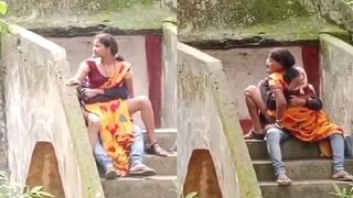 Cheater bhabhi ka outdoor hidden cam sex mms
