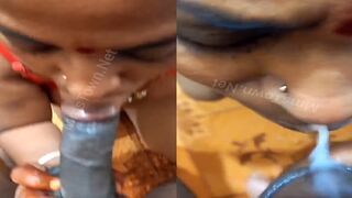 Randi aunty ko chusaaya lund face pe diya cumshot