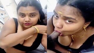 Saree mai saji sexy mallu bhabhi nai di pati ko blowjob