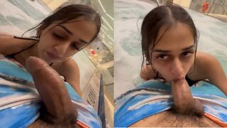 Apni sexy girlfriend se blowjob ka liya maja rich boy nai